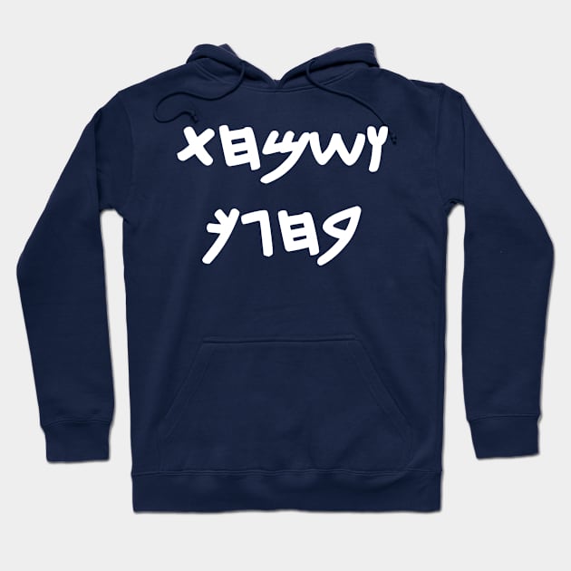 And You Shall Rejoice On Your Holiday (Paleo-Hebrew) Hoodie by dikleyt